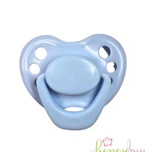 Reversible Magnetic Reborn Dummy, Blue Honeybug Sweetheart Pacifier