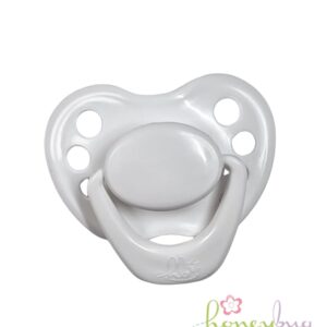 Reversible Magnetic Reborn Dummy, White Honeybug Sweetheart Pacifier