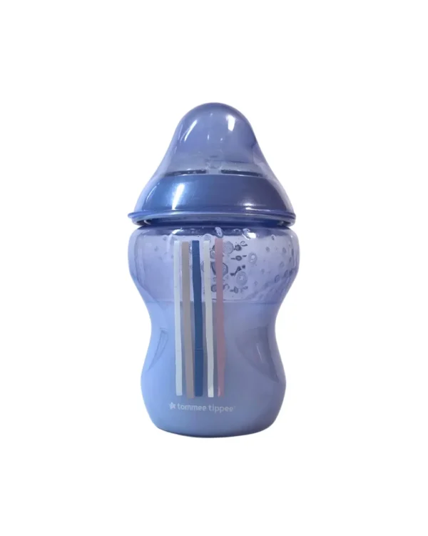 Tommee Tippee blue stripe reborn bottle prop, photo 1
