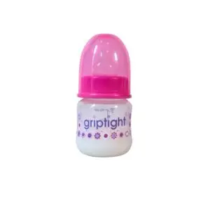 Reborn Milk Bottle • Pink Griptight, Realistic Formula Prop