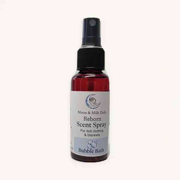 Bubble Bath reborn scent spray, 50 ml bottle with its front label.